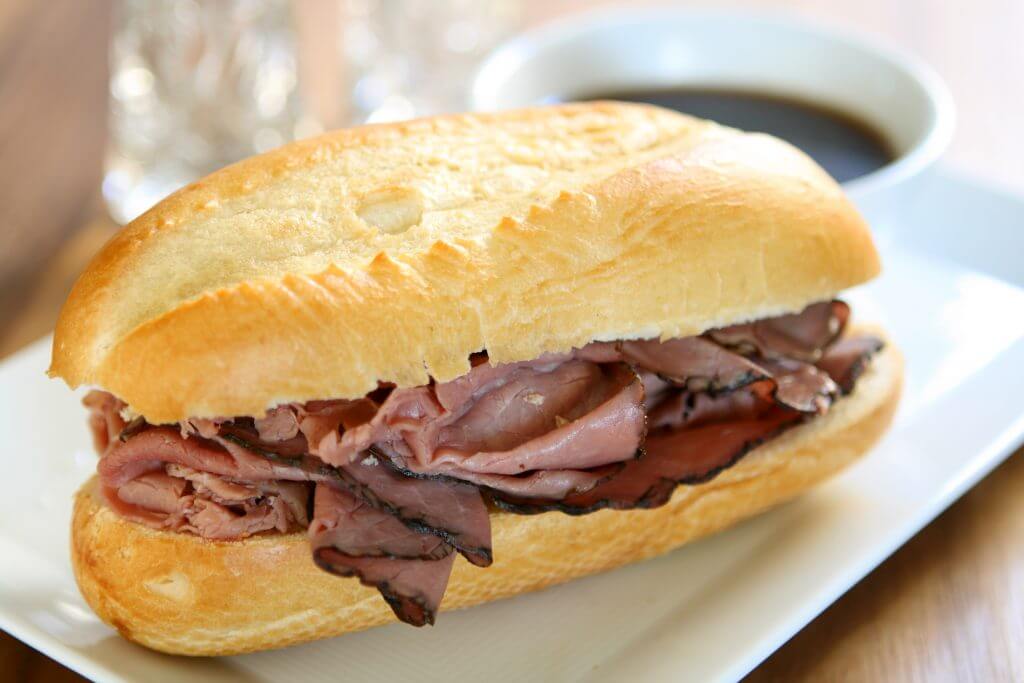 Roast beef Roll Catering – Victorian Golden Roast